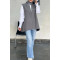 Cashmere Vest Gray