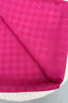 Houndstooth Patterned Shawl Fuchsia