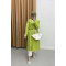 Belt Detailed Trench Coat Pistachio Green