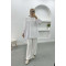 Belted Trousers White