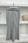 Belted Trousers Gray