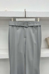 Belted Trousers Gray