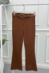 Belted Trousers Brown