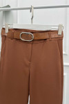 Belted Trousers Brown