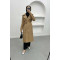 Belted Trench Coat Milky Coffee