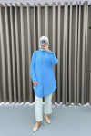 Linen Tunic Light Blue