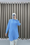 Linen Tunic Light Blue