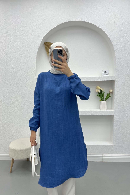 Linen Tunic Blue