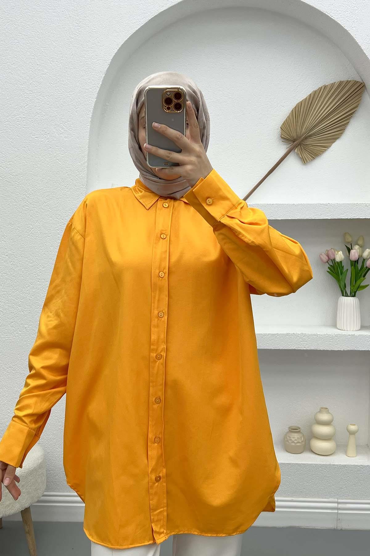 Classic Casual Shirt Yellow