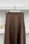 Flared Skirt Brown