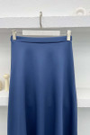 Flared Skirt Navy Blue