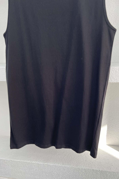 Sleeveless Tunic Black