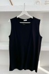 Sleeveless Tunic Black