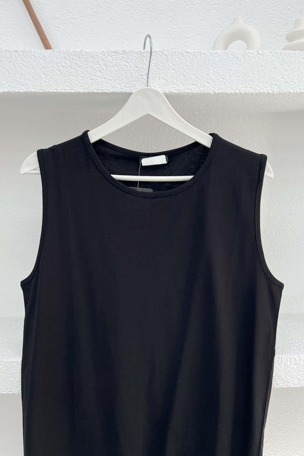 Sleeveless Tunic Black