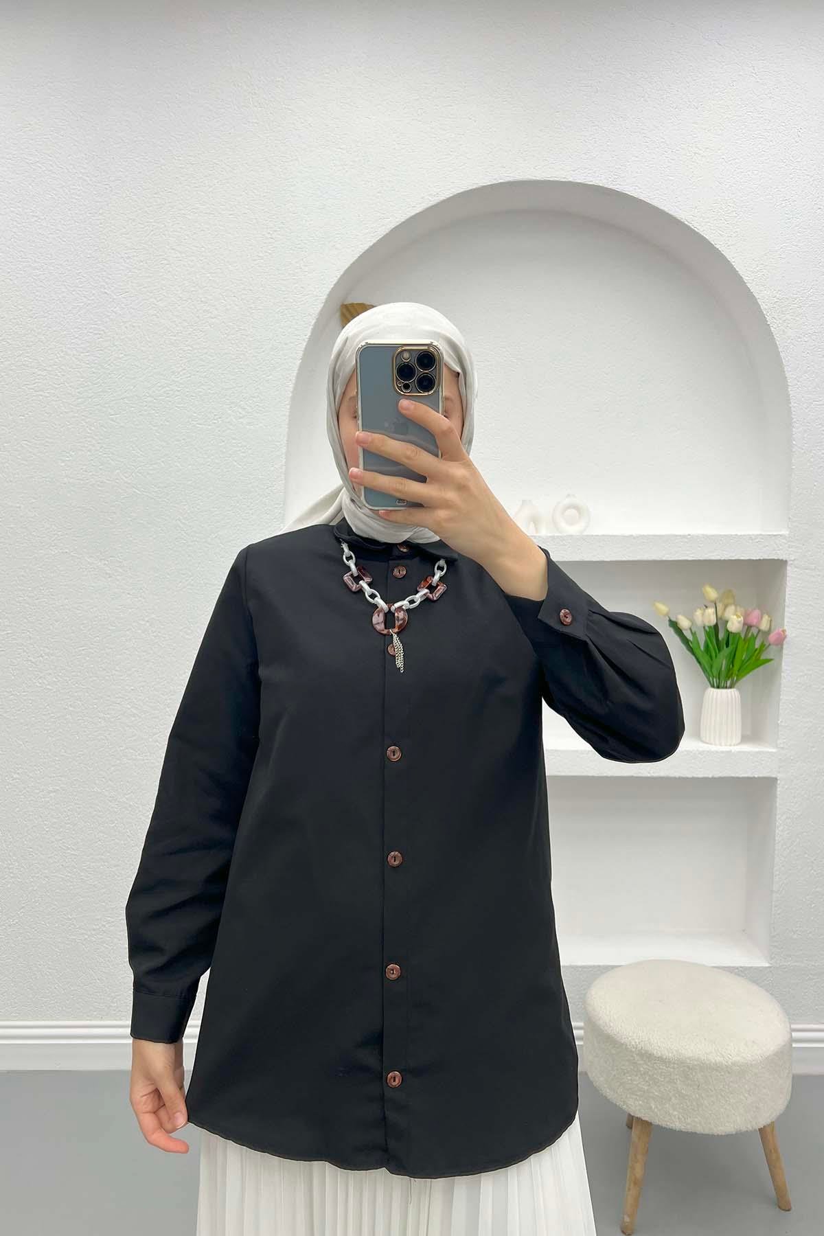 Necklace Shirt Black