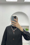 Necklace Shirt Black