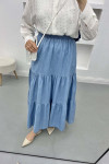 Denim Skirt Blue