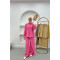 Double Breasted Trouser Suit Pink