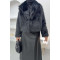 Fur Jacket Black