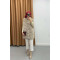 Fur Vest Beige