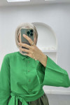 Belted Shirt Benetton Green