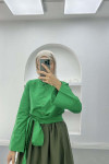 Belted Shirt Benetton Green