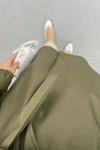 Belted Trench Coat Khaki