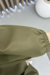 Belted Trench Coat Khaki