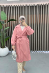 Belted Trench Coat Pinky