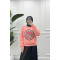 Leopard Pattern Sweatshirt Pink