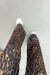 Leopard Shiny Trousers Leopard