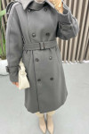 Equivalent Cashmere Coat Anthracite