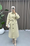 Equivalent Cashmere Coat Beige