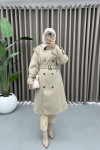 Equivalent Cashmere Coat Beige