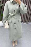 Equivalent Cashmere Coat Mint