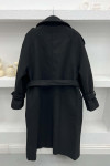 Equivalent Cashmere Coat Black