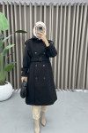 Equivalent Cashmere Coat Black