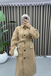 Equivalent Cashmere Coat Milky Coffee