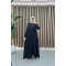 Embroidered Detailed Abaya Black