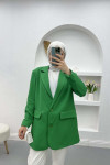 Oversize Basic Jacket Benetton Green