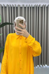 Oversize Shirt Mustard