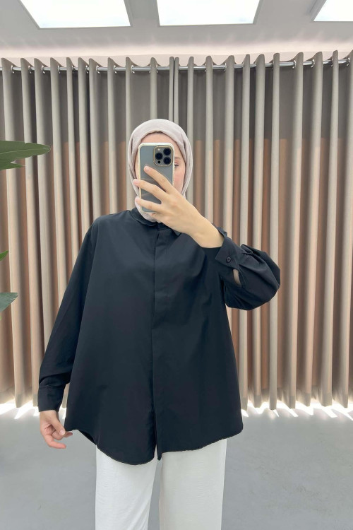 Oversize Shirt Black