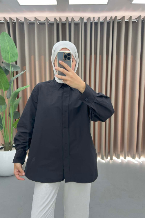 Oversize Shirt Black