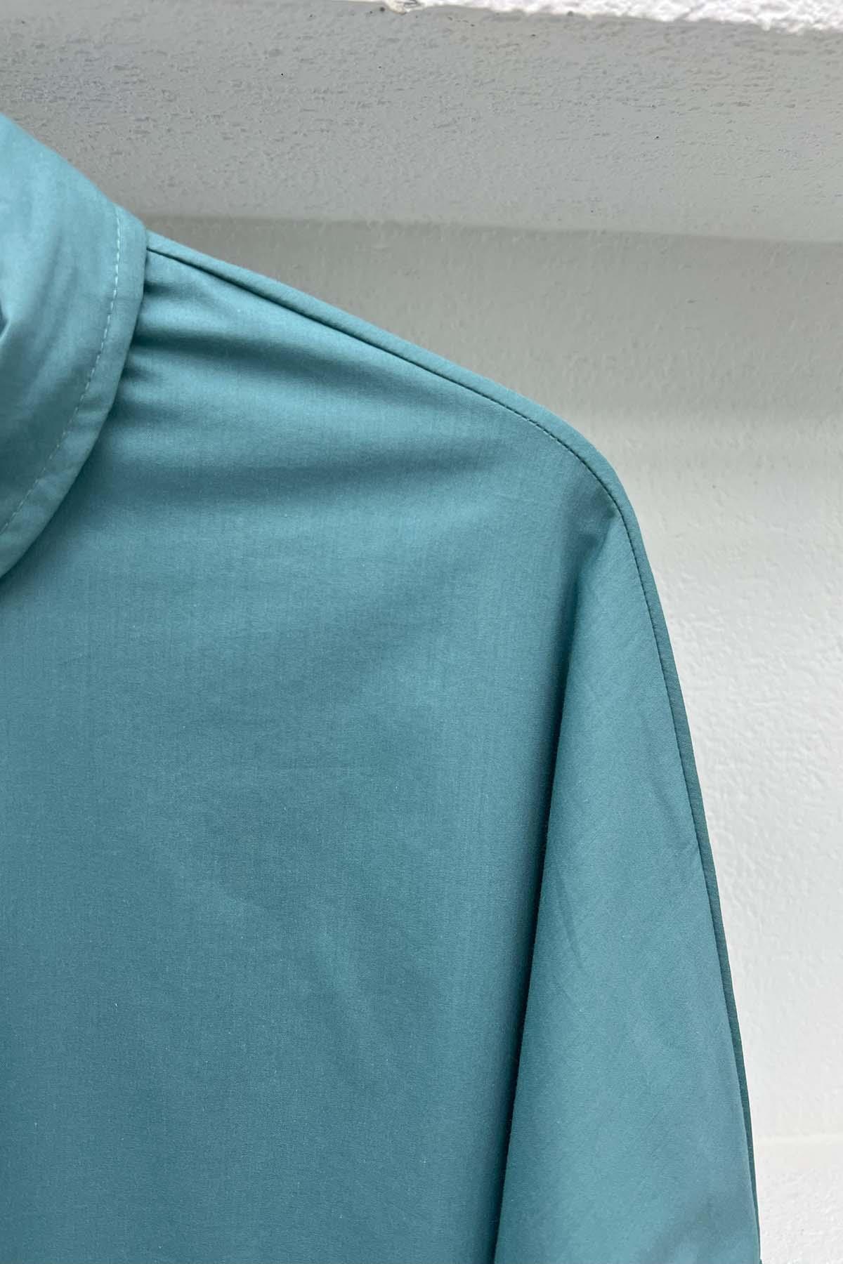 Oversize Shirt Turquoise