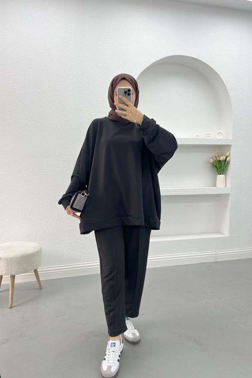 Oversize Suit Black