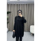 Oversize Knit Tunic Black