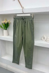 Leg Detailed Trousers Khaki