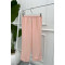 Folded Leg Trousers Pink