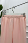 Folded Leg Trousers Pink