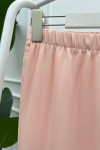 Folded Leg Trousers Pink